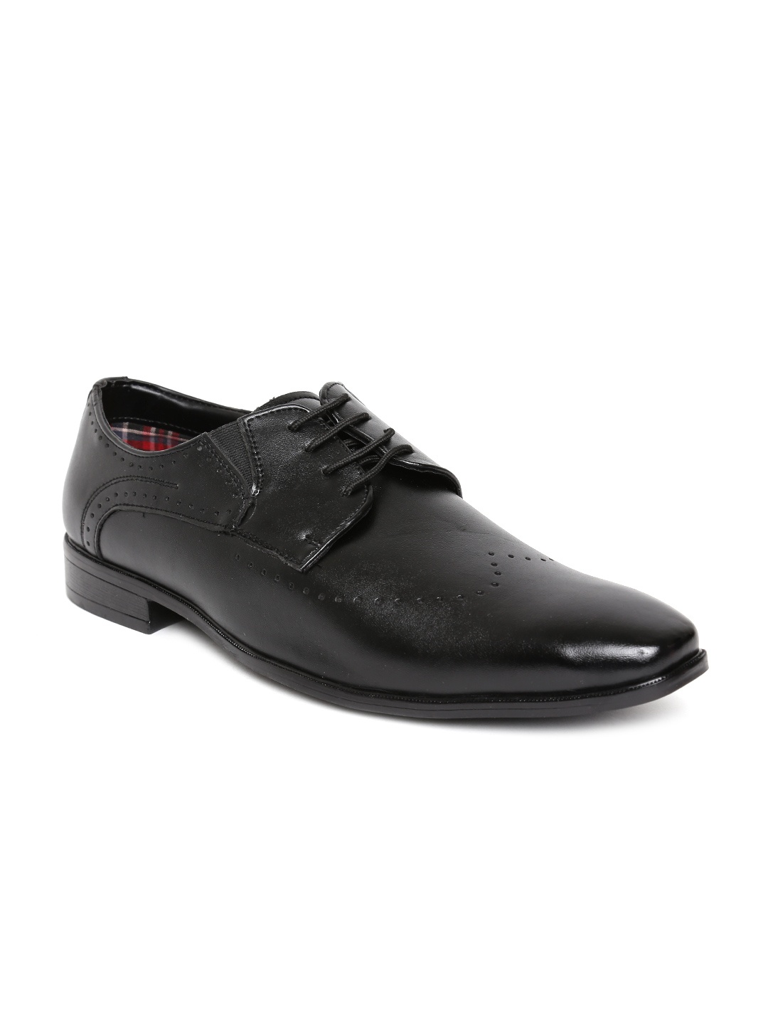 

San Frissco Men Black Derby Shoes