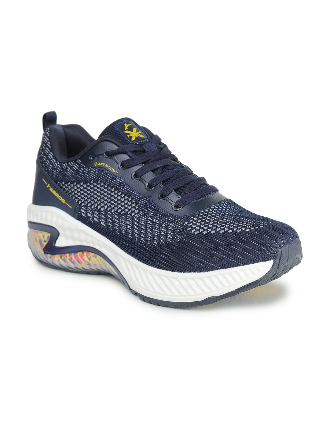 

ABROS Men Triumph Running Sports Shoes, Navy blue