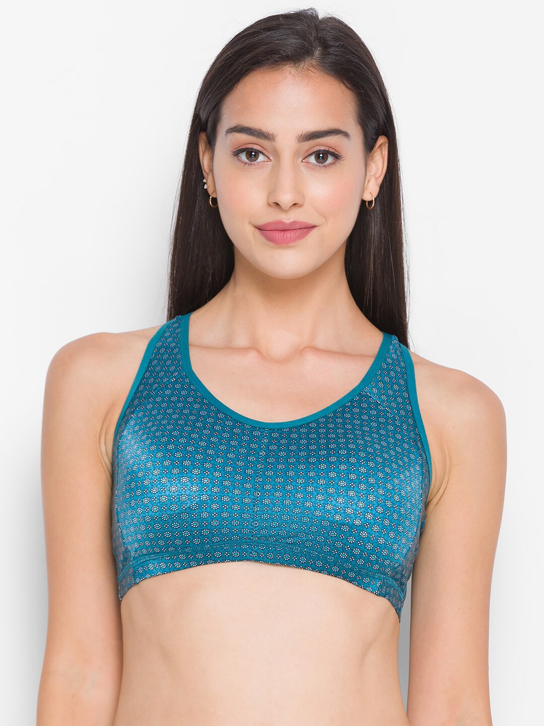 

Candyskin Green & White Bra