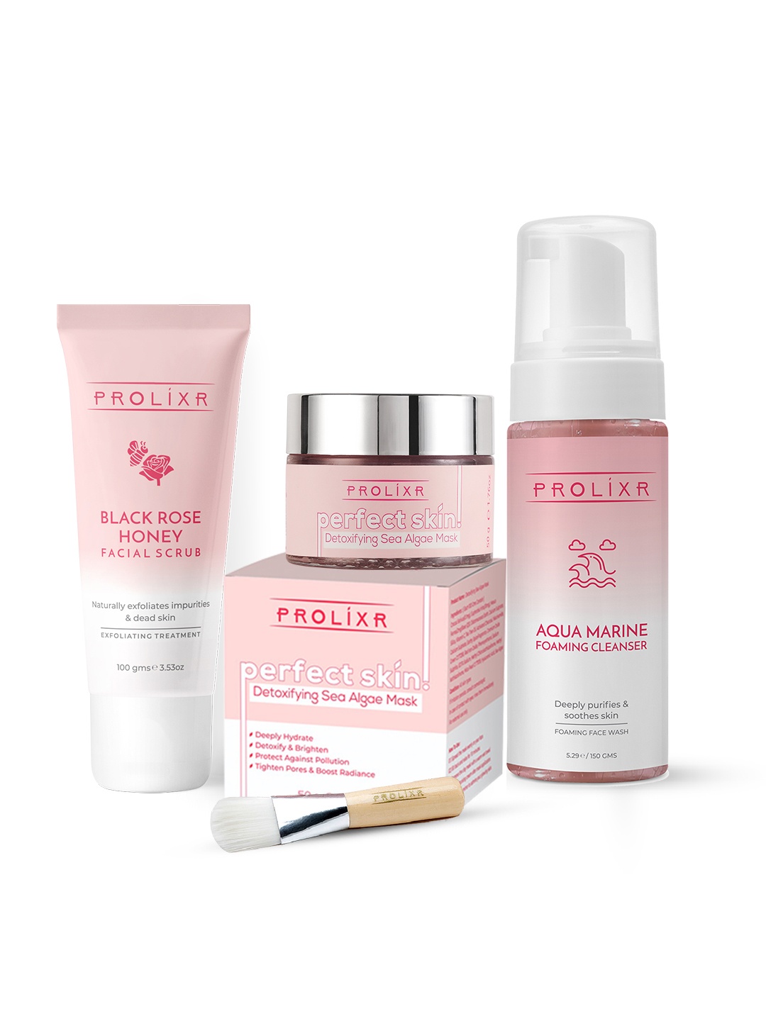 

PROLIXR Spotless Skin Bundle for Hydrating & Skin Clarifying - All Skin Types - 100 ml, Pink