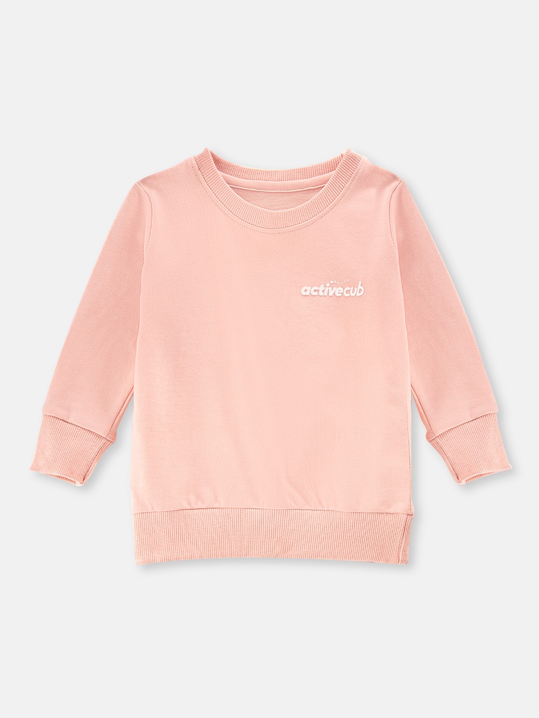 

Cuddles for Cubs Unisex Kids Peach Sweatshirt