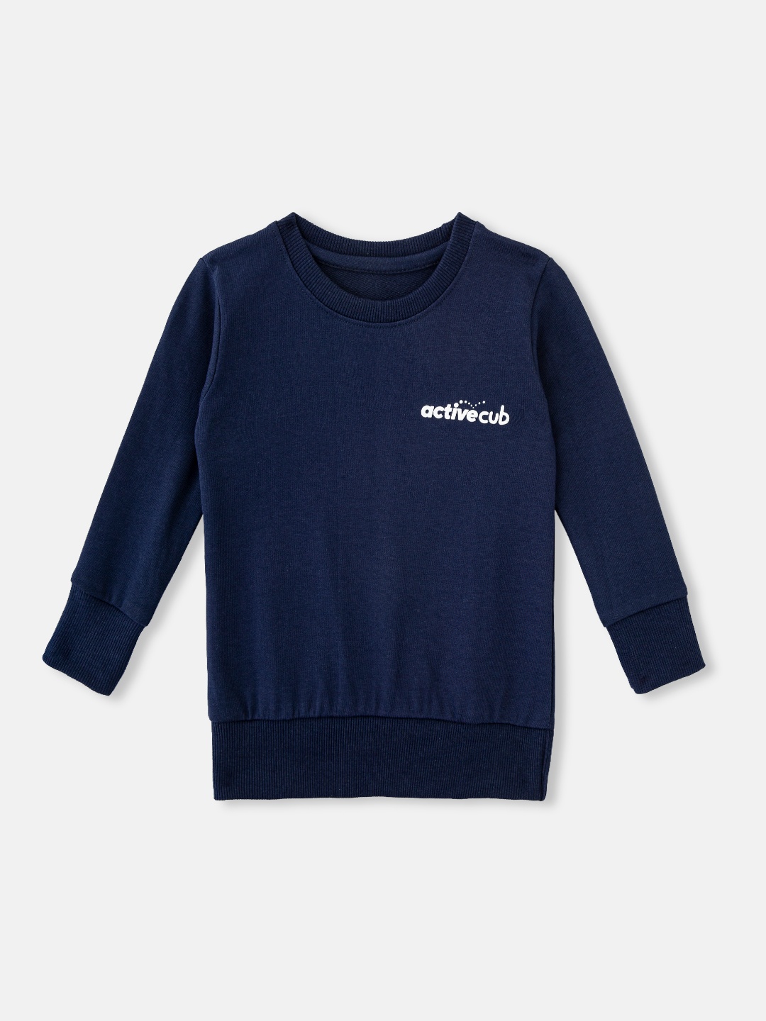 

Cuddles for Cubs Unisex Kids Navy Blue Sweatshirt
