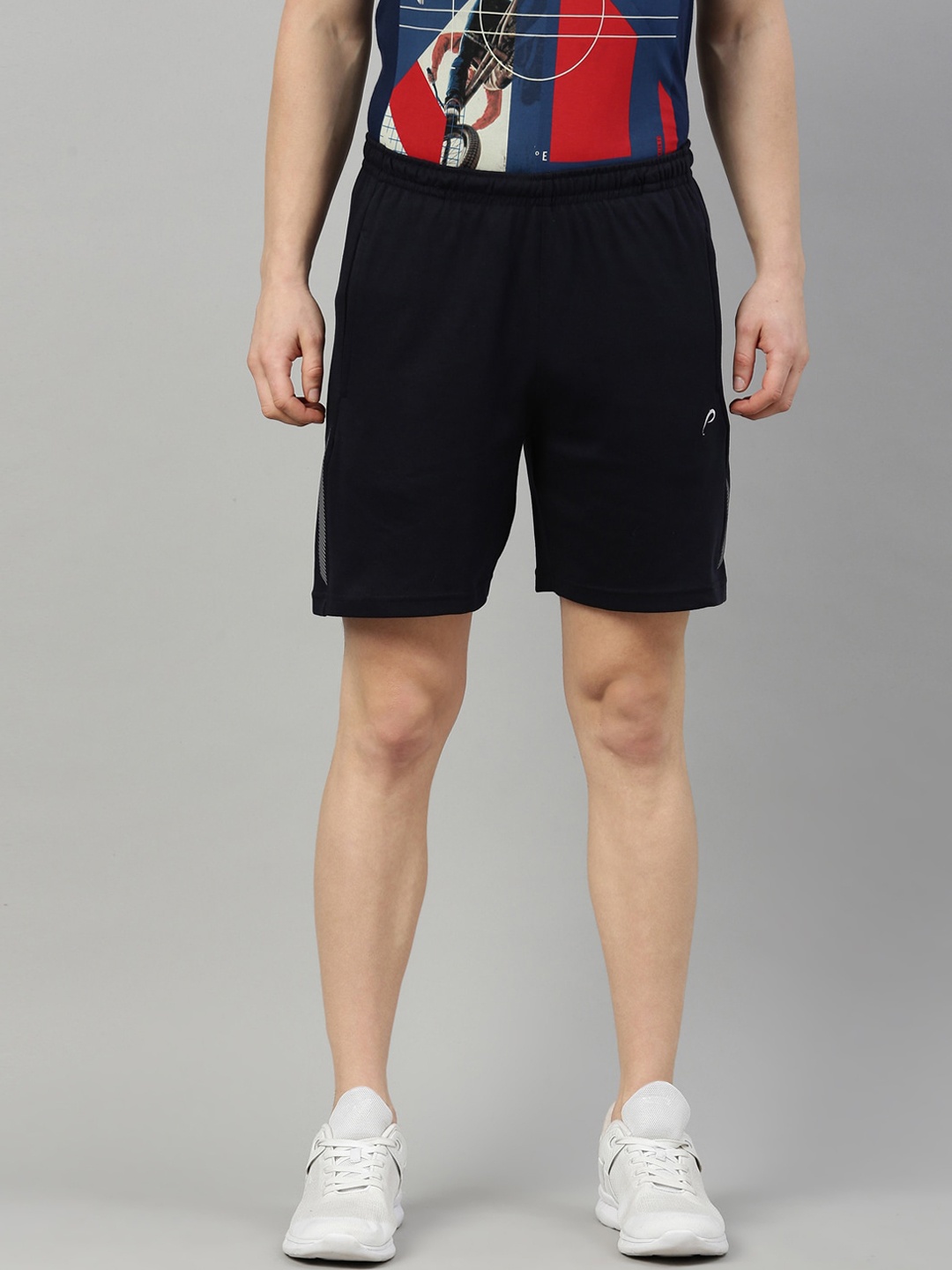 

Proline Active Men Navy Blue Sports Shorts