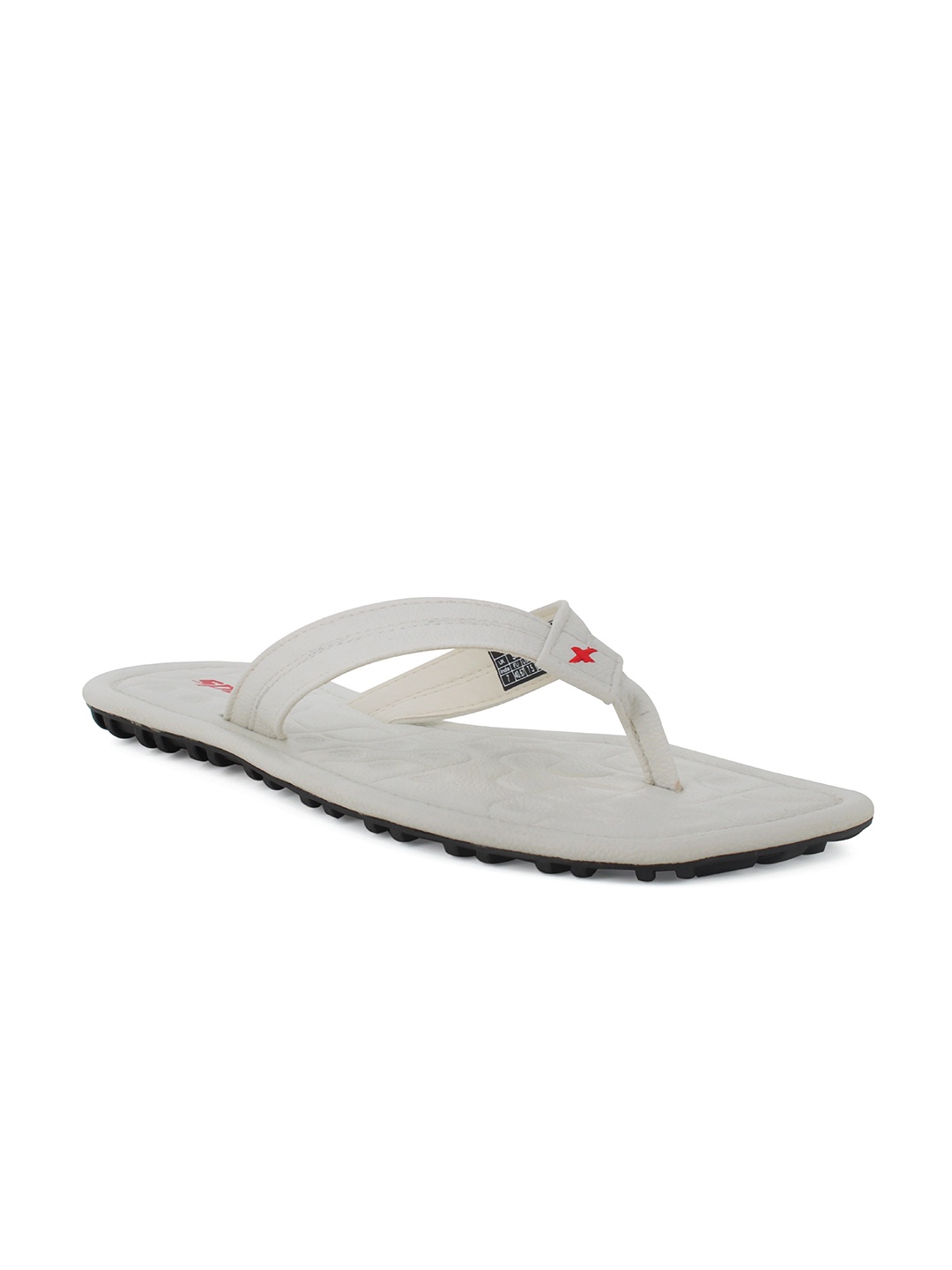 

Sparx Men White Solid Thong Flip Flops