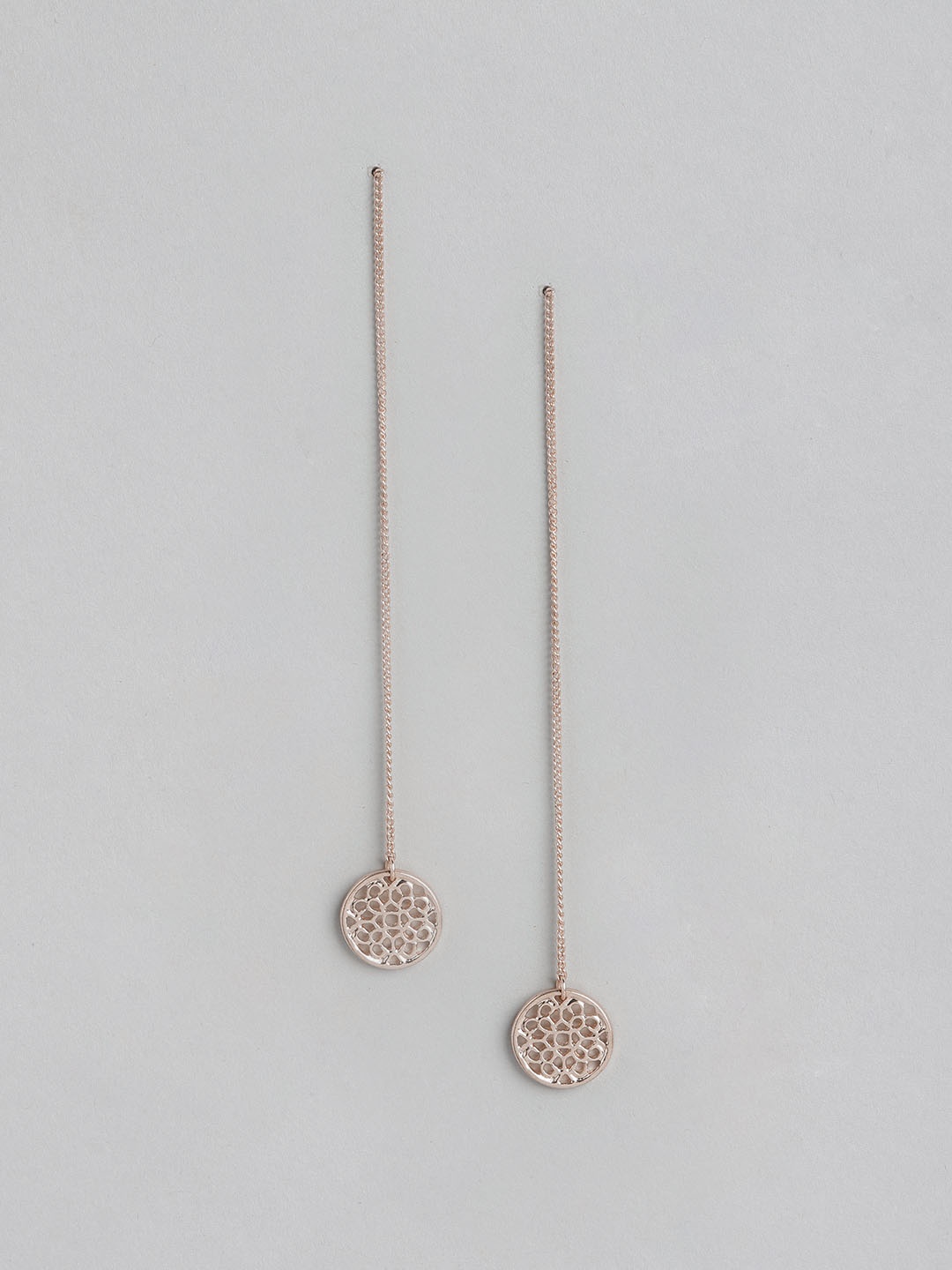 

Forever New Rose Gold Plated Drop Earrings