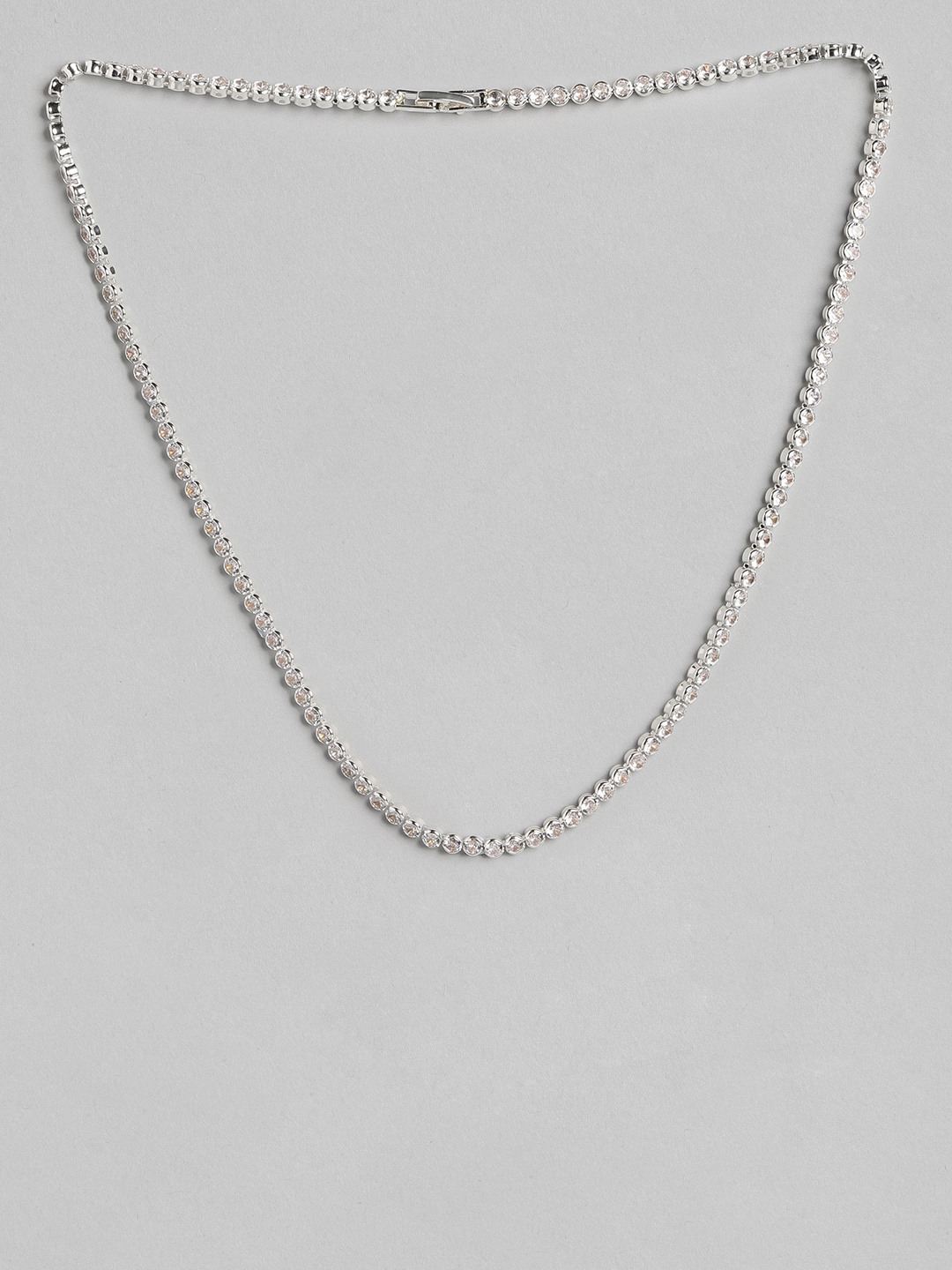 

Forever New Silver-Toned Silver-Plated Chain