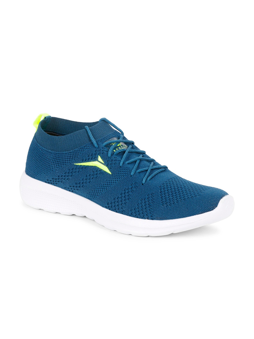 

JQR Men Green Mesh Running Shoes