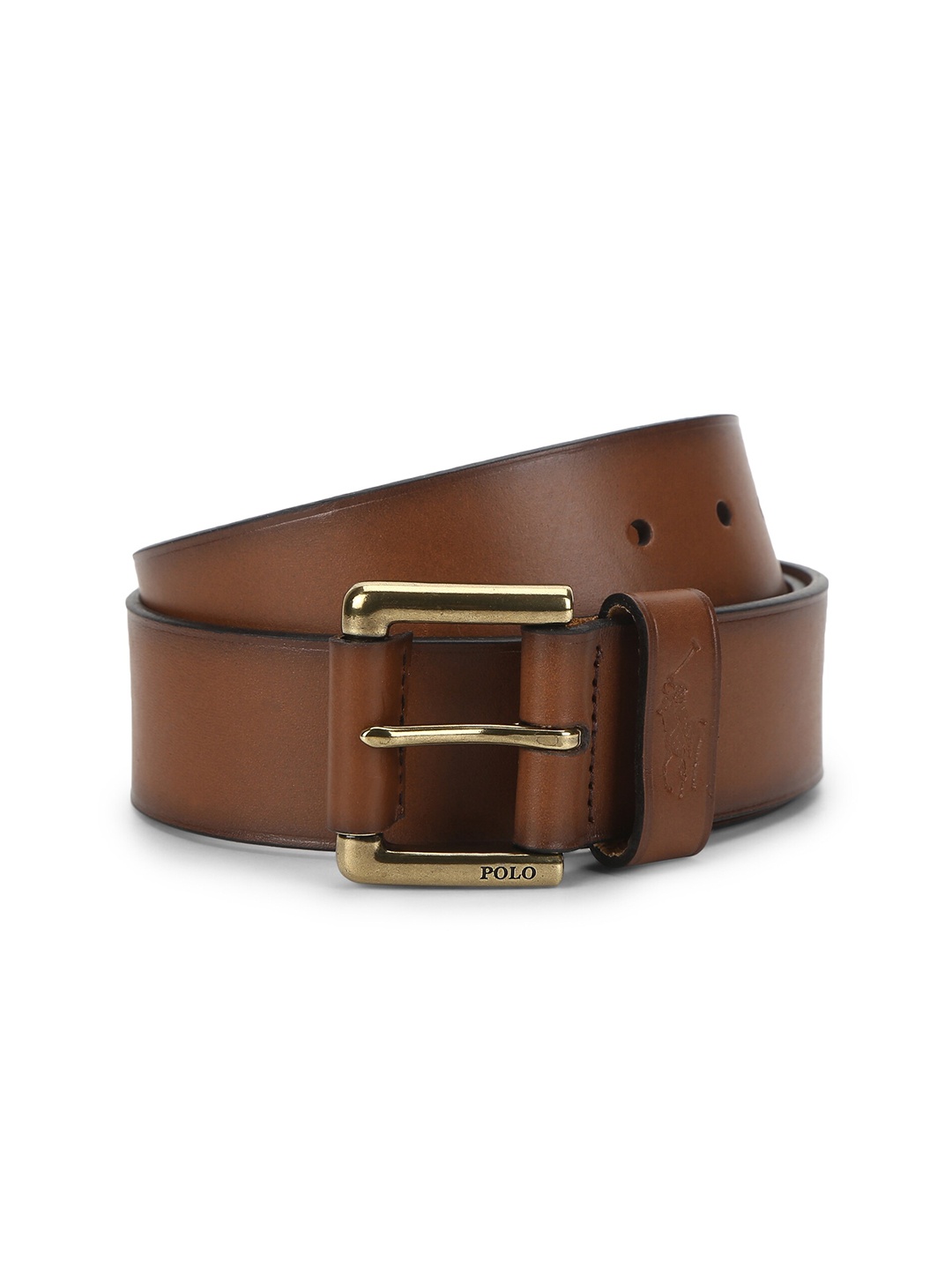 

Polo Ralph Lauren Men Tan Brown Leather Belt