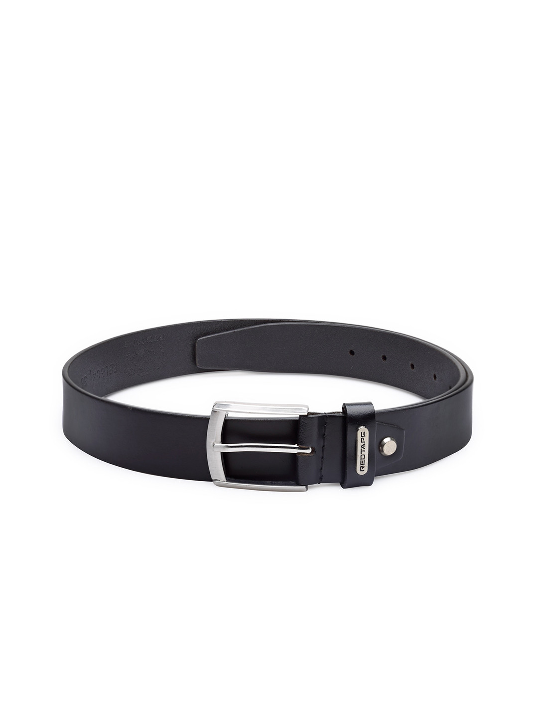 

Red Tape Men Black Leather Belt