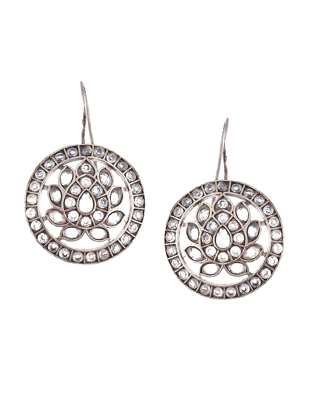 

Biba White Contemporary Drop Earrings