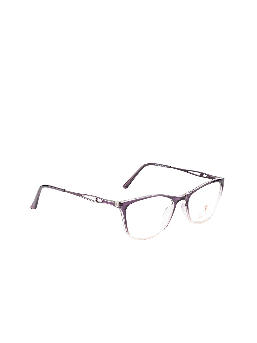 

Ted Smith Women Purple & White Full Rim Square Frames