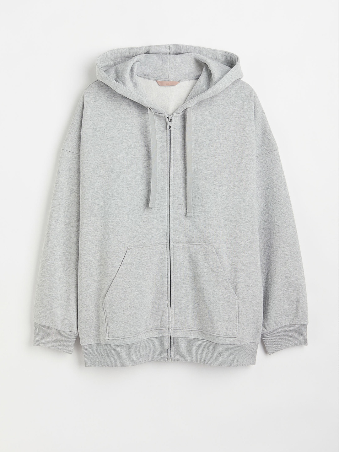 

H&M Women Grey Zip-Through Hoodie