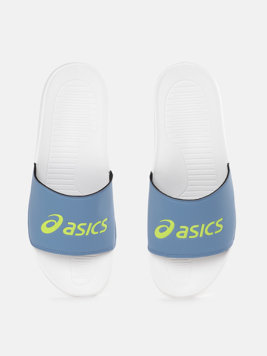 

ASICS Unisex Brand Logo Print AS003 Sliders, Blue