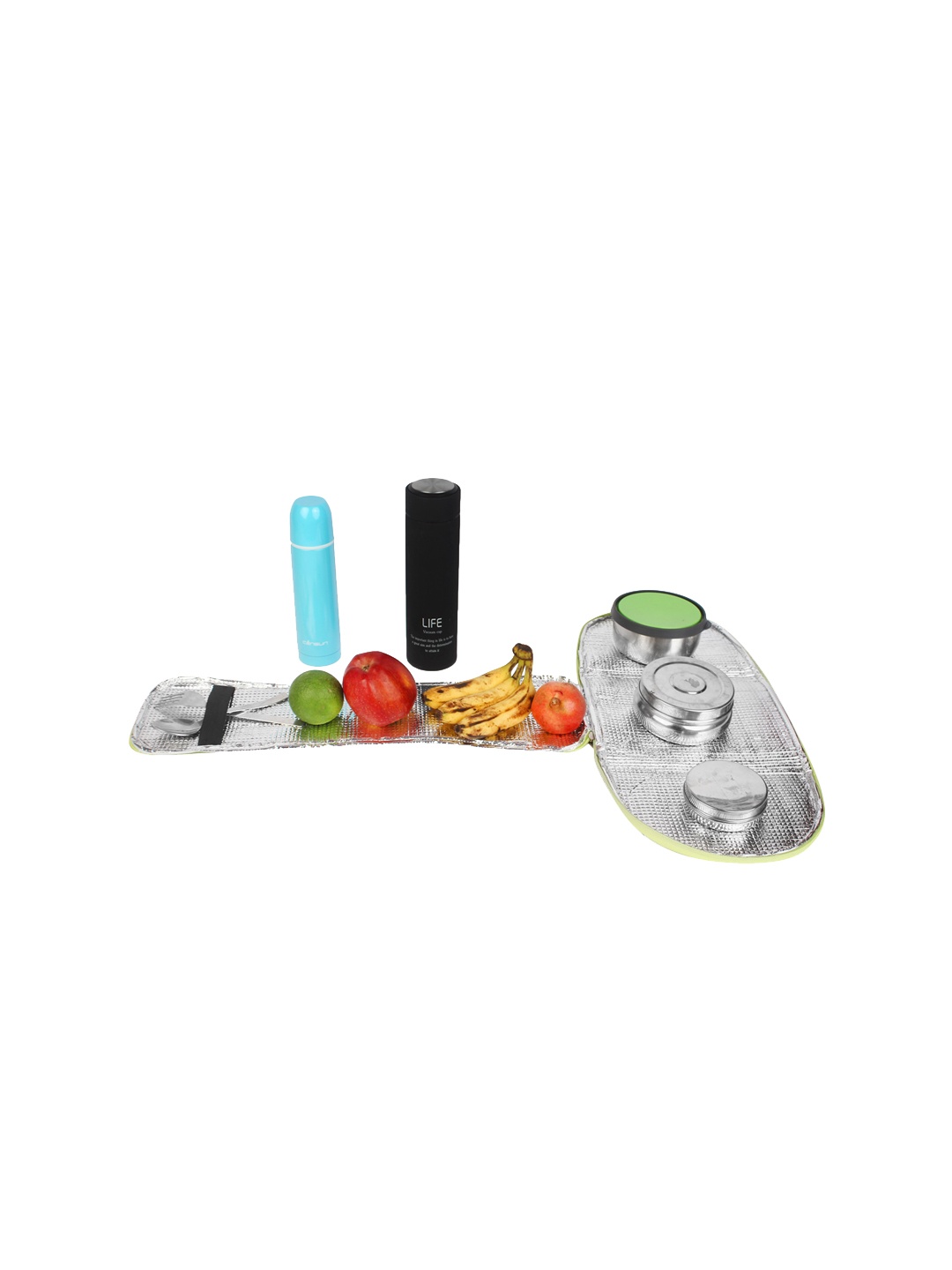 

Instabuyz Green Insulated Lunch Bag