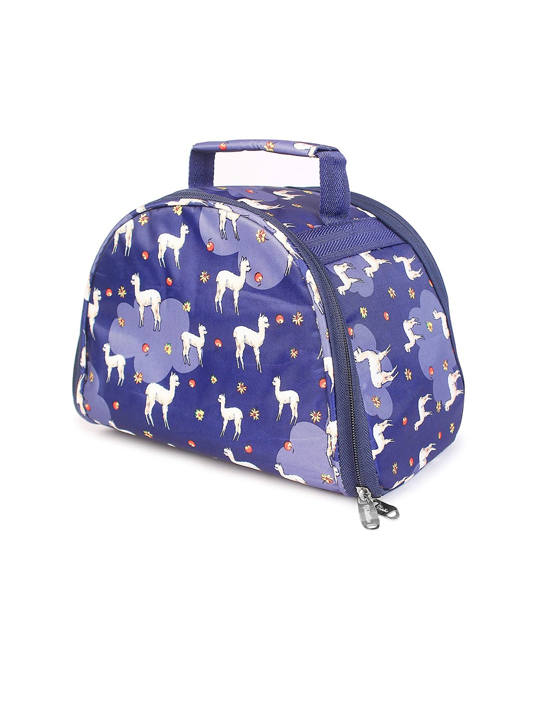 

Instabuyz Blue & White Camel Printed Insulated Lunch Box