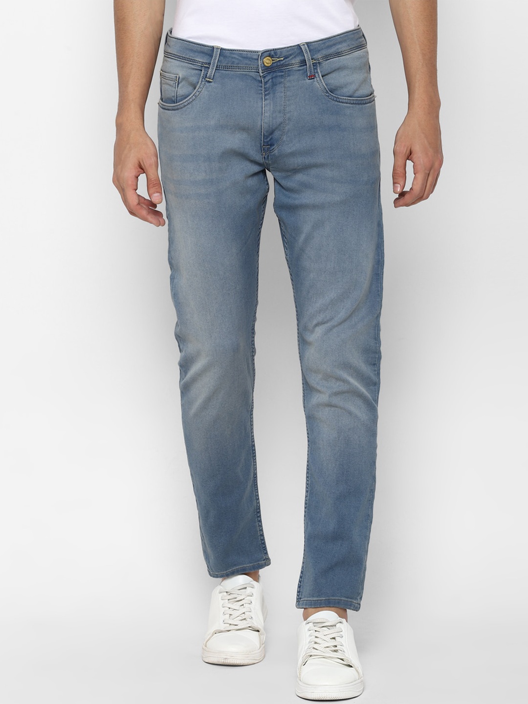

Allen Solly Men Blue Slim Fit Heavy Fade Stretchable Jeans