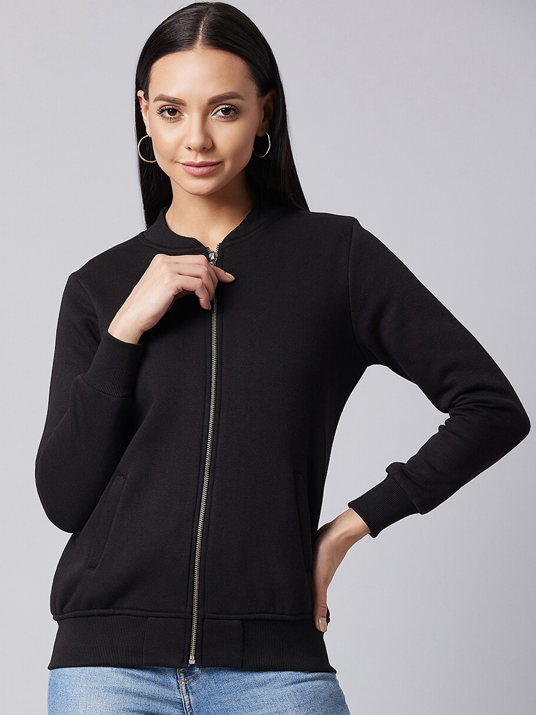

DOLCE CRUDO Women Black Tailored Jacket