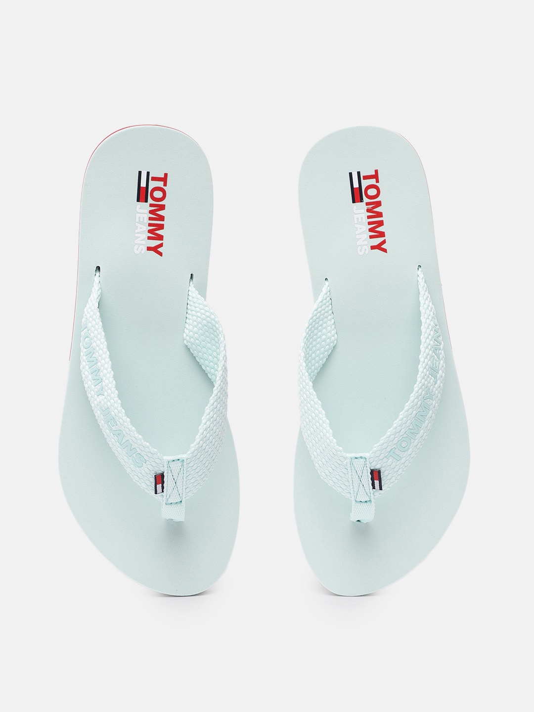 

Tommy Hilfiger Women Sea Green Beach Thong Flip-Flops
