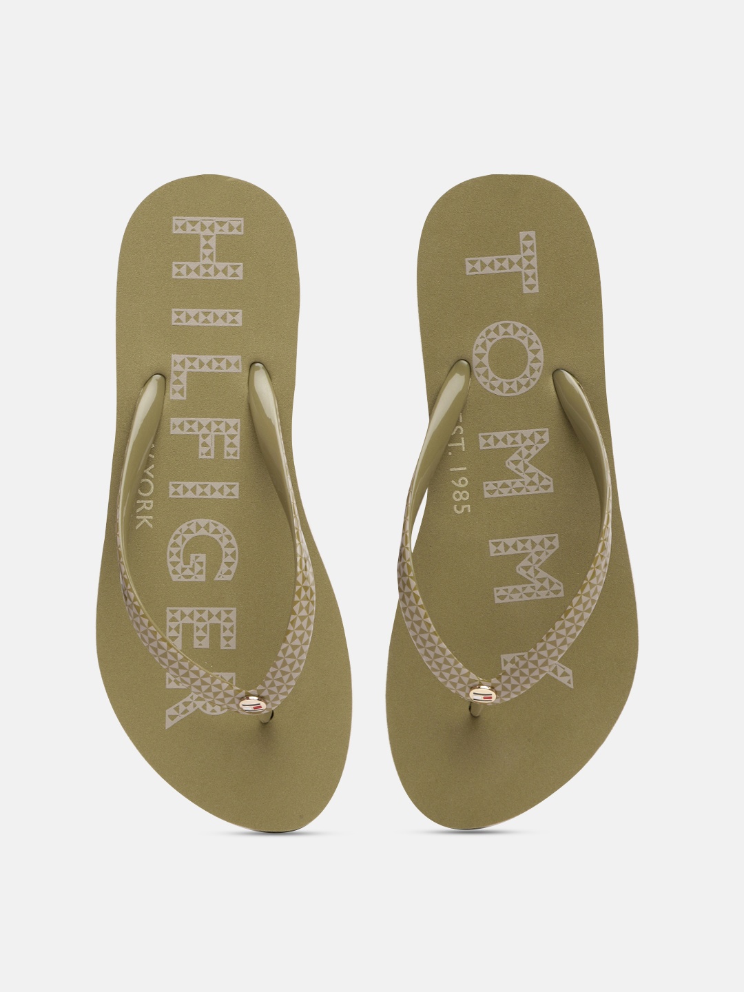 

Tommy Hilfiger Women Brown Printed Thong Flip-Flops