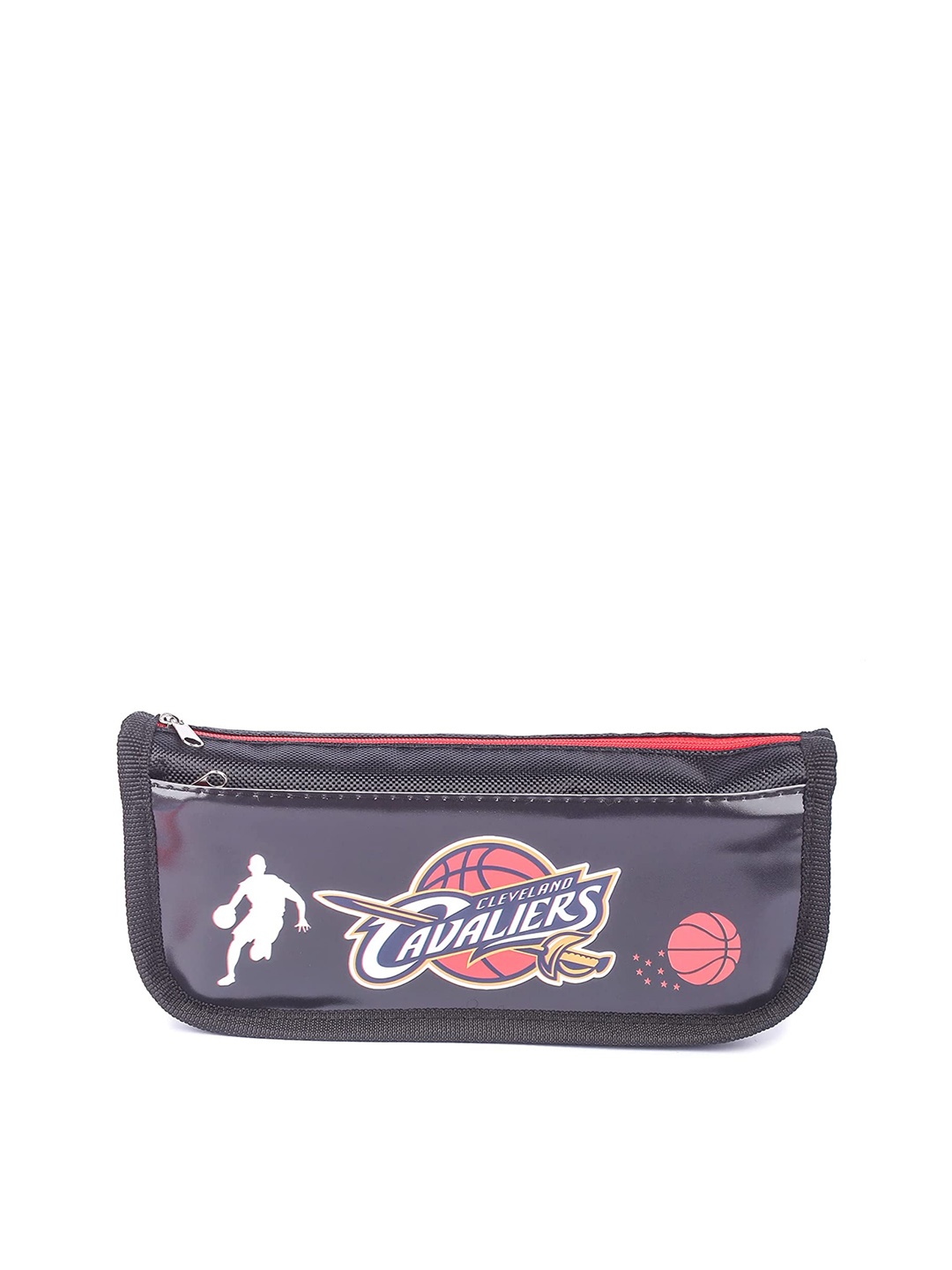 

Instabuyz Kids Black Printed Zipper Pencil Pouch