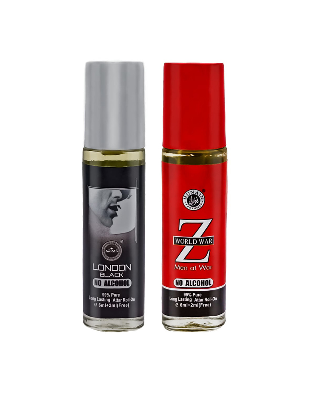 

Arras Set of London Black & World War Z Man At War Roll-On Perfumes - 8 ml Each