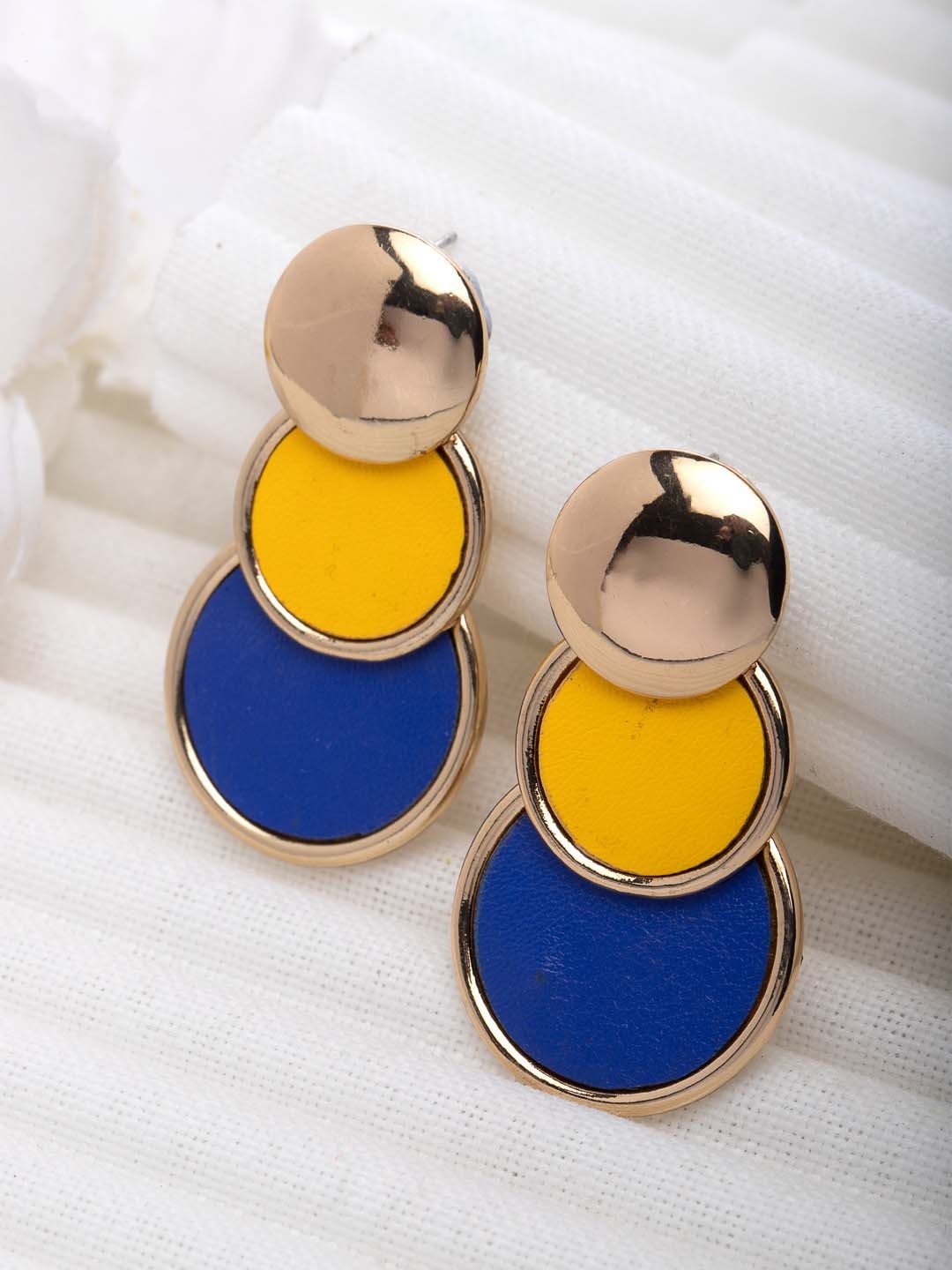 

Wild & Free Multicoloured Contemporary Drop Earrings, Multi