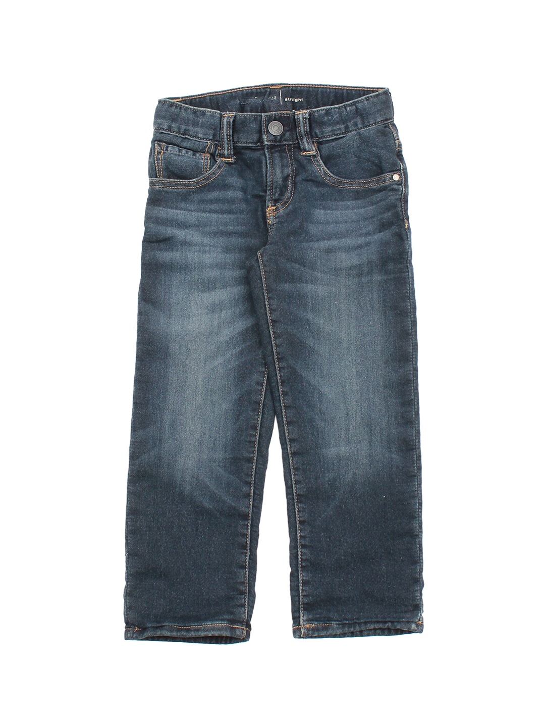 

Lil Lollipop Kids Navy Blue Light Fade Straight Fit Jeans