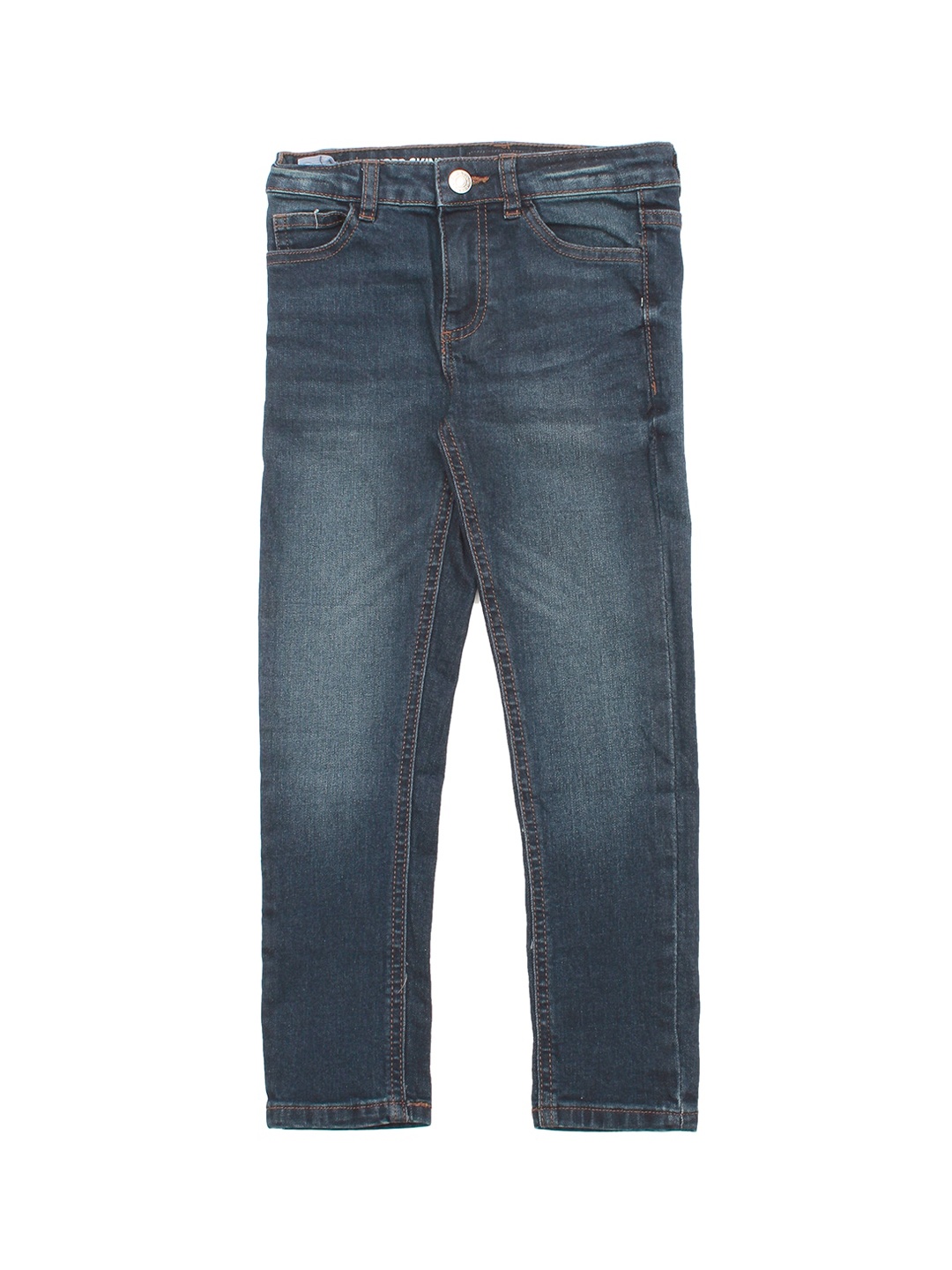 

Lil Lollipop Kids Navy Blue Light Fade Straight Fit Jeans
