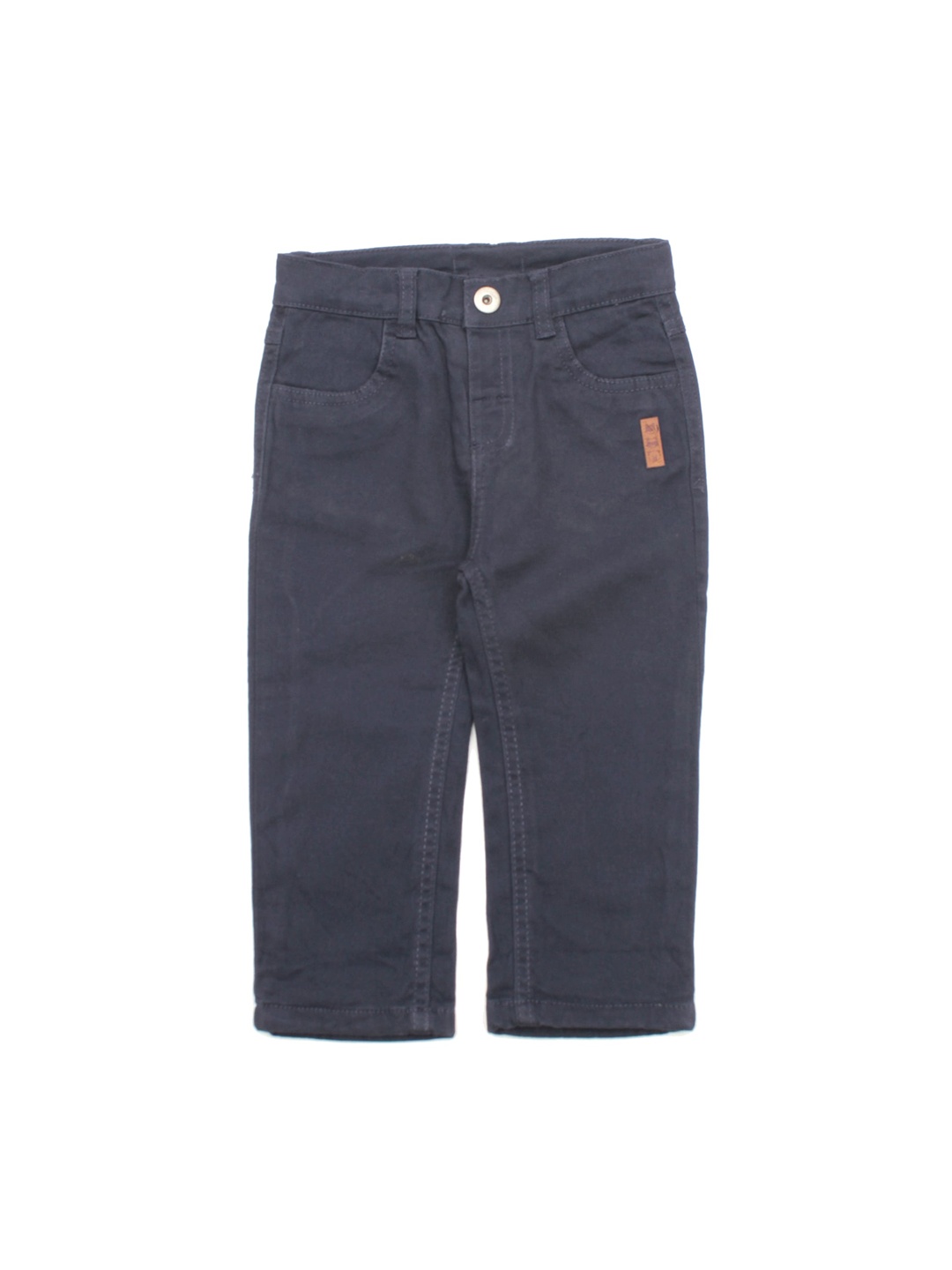 

Lil Lollipop Kids Navy Blue Straight Fit Jeans