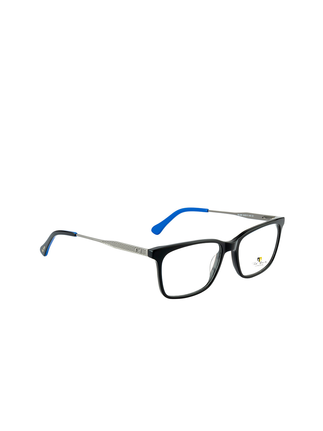

Ted Smith Unisex Black & Blue Full Rim Wayfarer Frames Eyeglasses