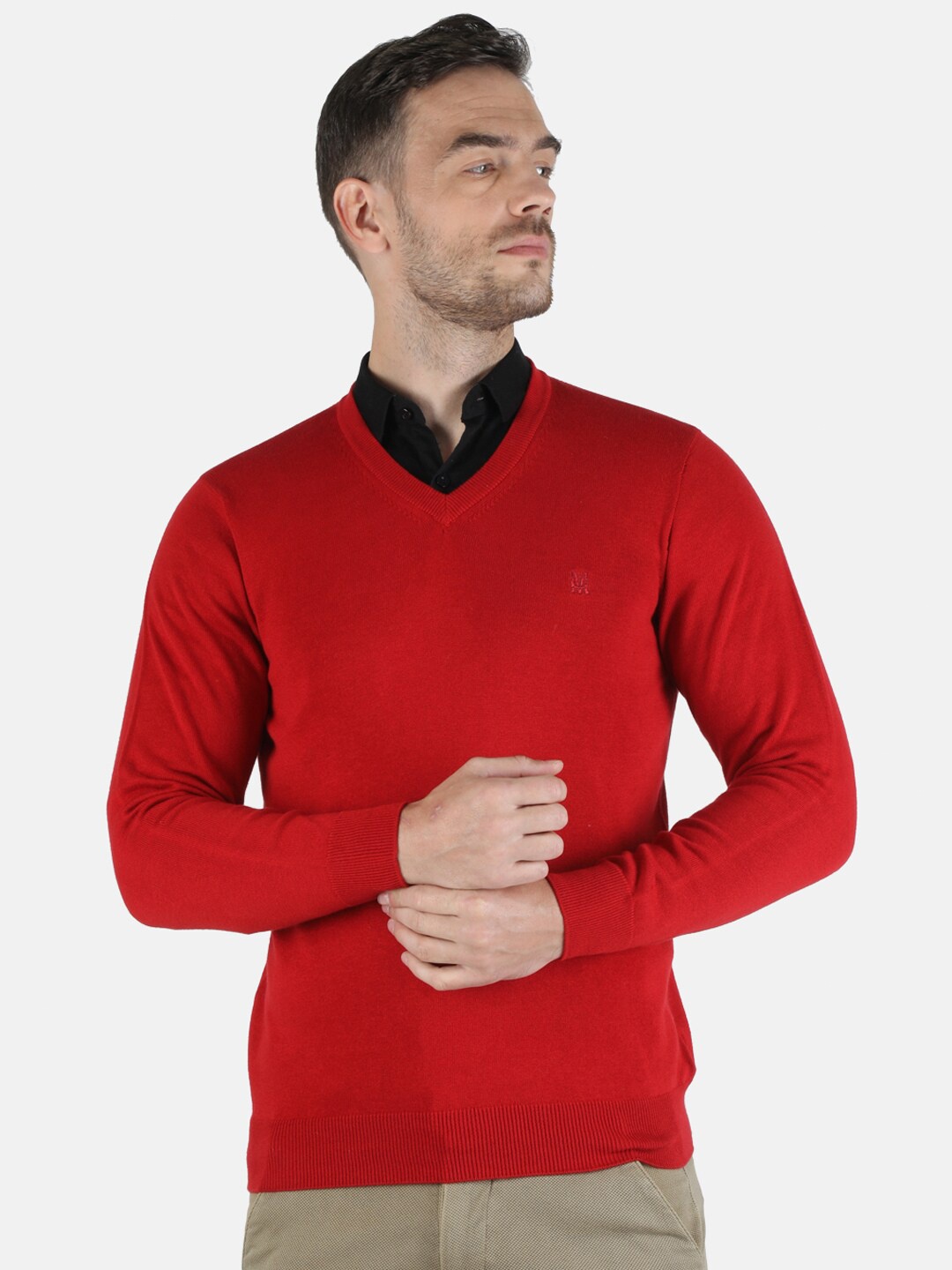 

Monte Carlo Men Maroon Pullover