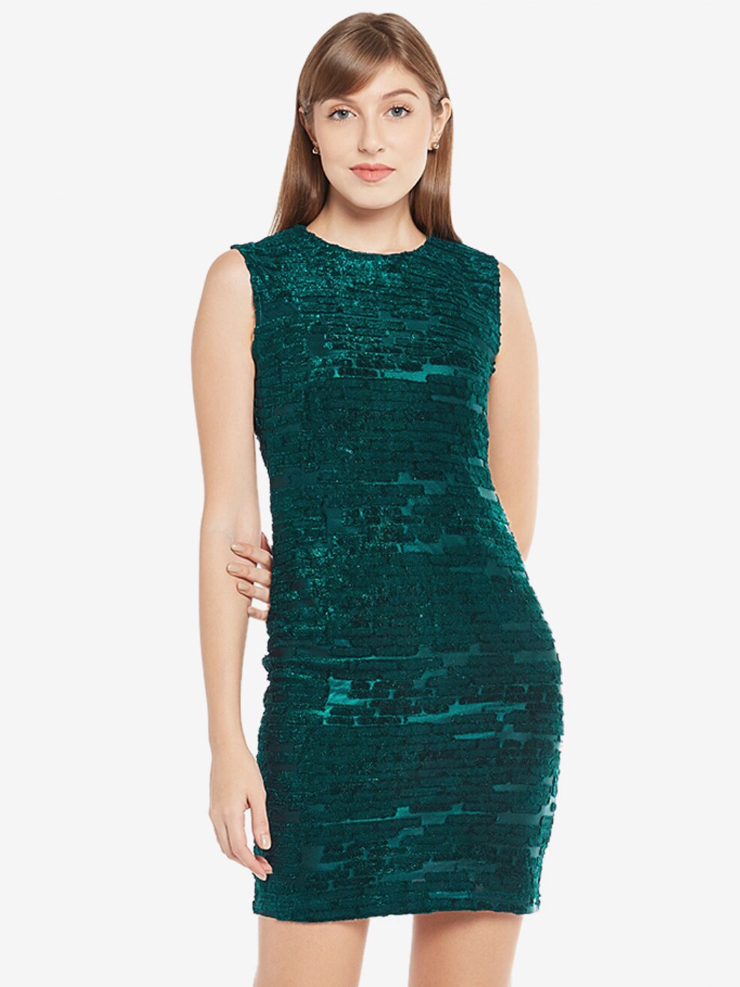 

Emmyrobe Green Sheath Dress