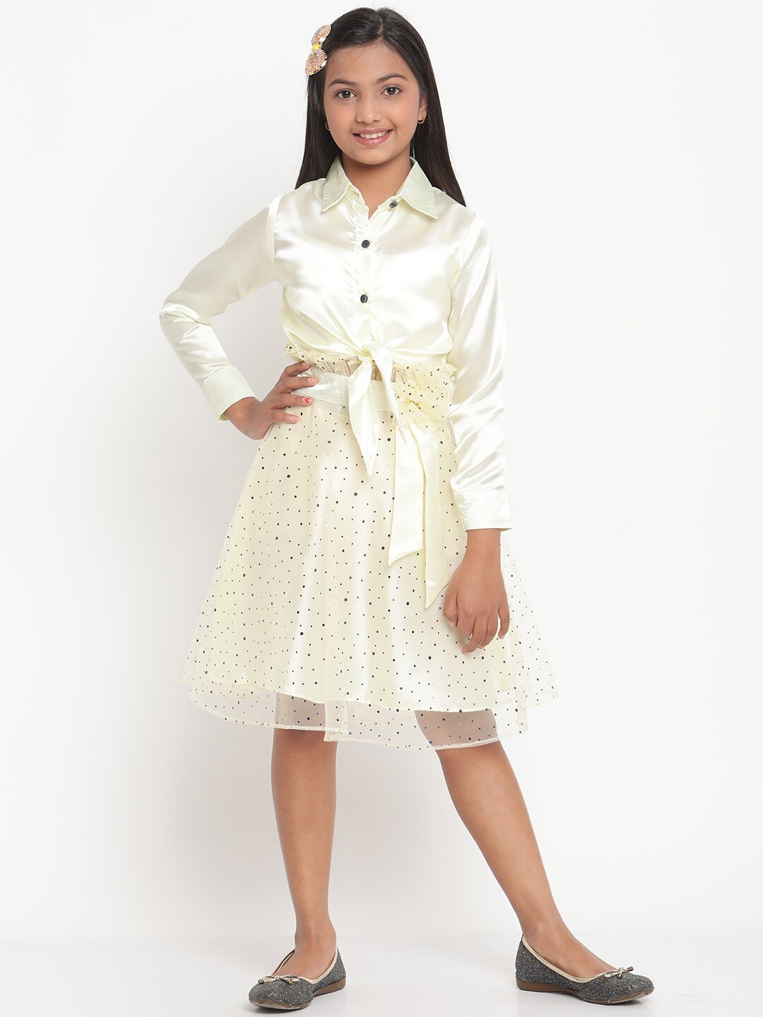 

Stuffie Land Girls Yellow Top with Skirt