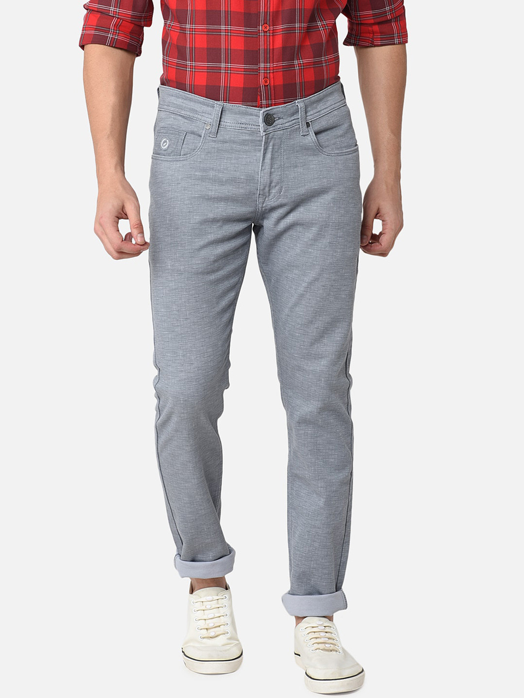 

Oxemberg Men Blue Lean Slim Fit Jeans