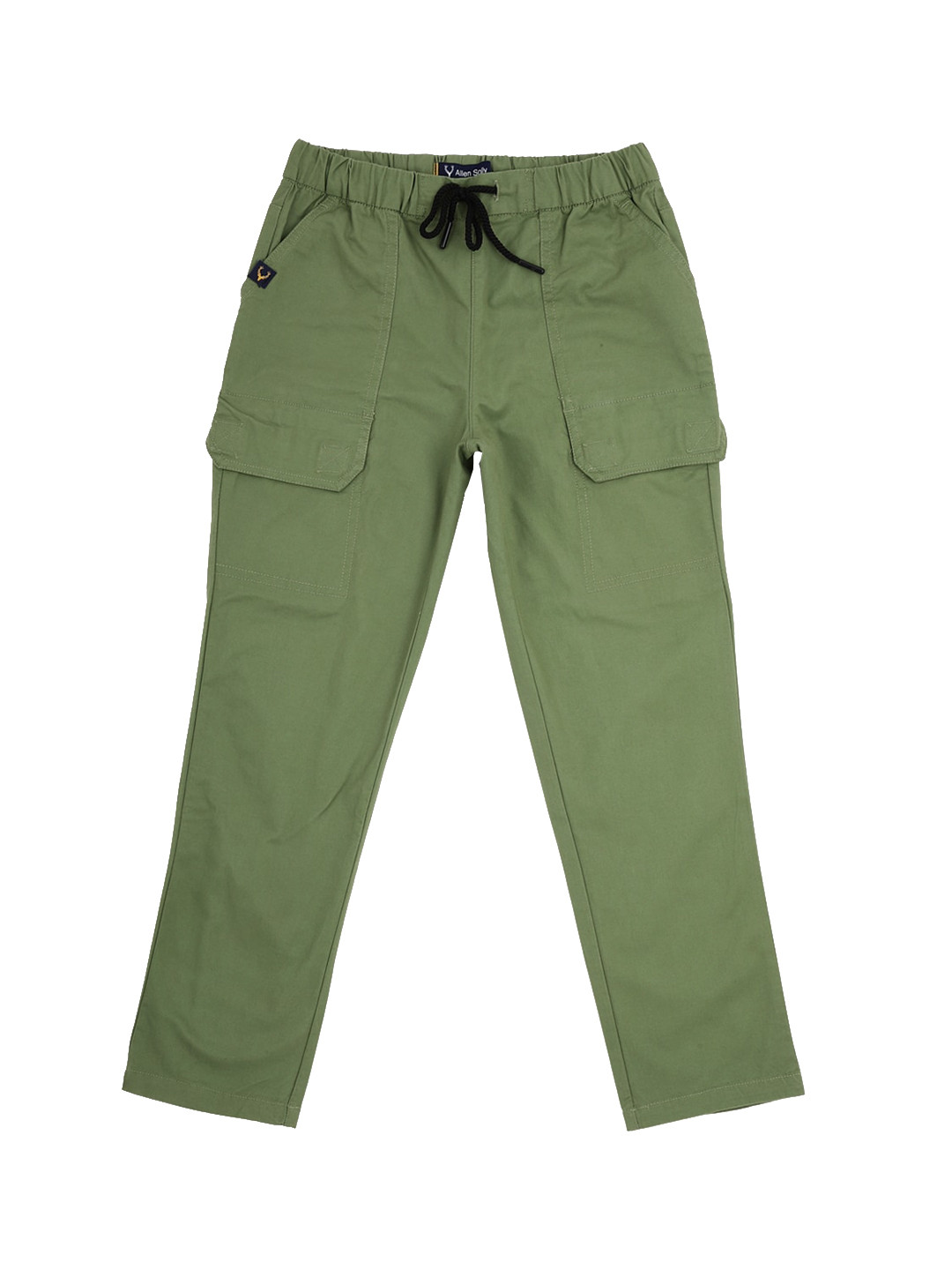 

Allen Solly Junior Boys Olive Green Cargos Trousers