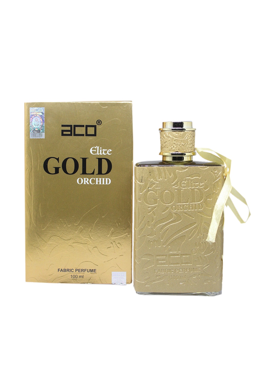 

aco PERFUMES Elite Gold Orchid Fabric Perfume 100 ML, White