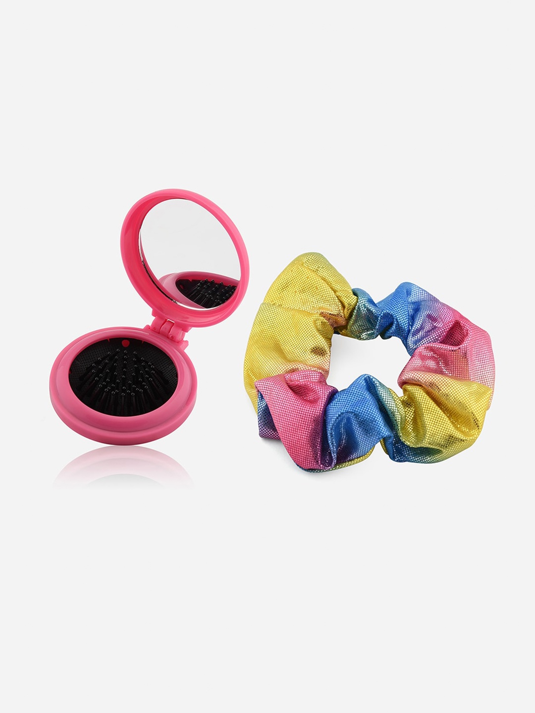 

Toniq Kids Girls Pink & Blue Set of 2 Embellished Ponytail Holders