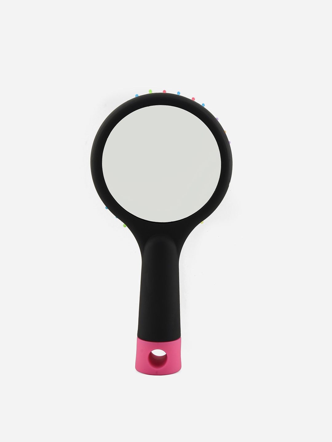 

Toniq Kids Unisex Kids Black Paddle Hair Brush With Mirror