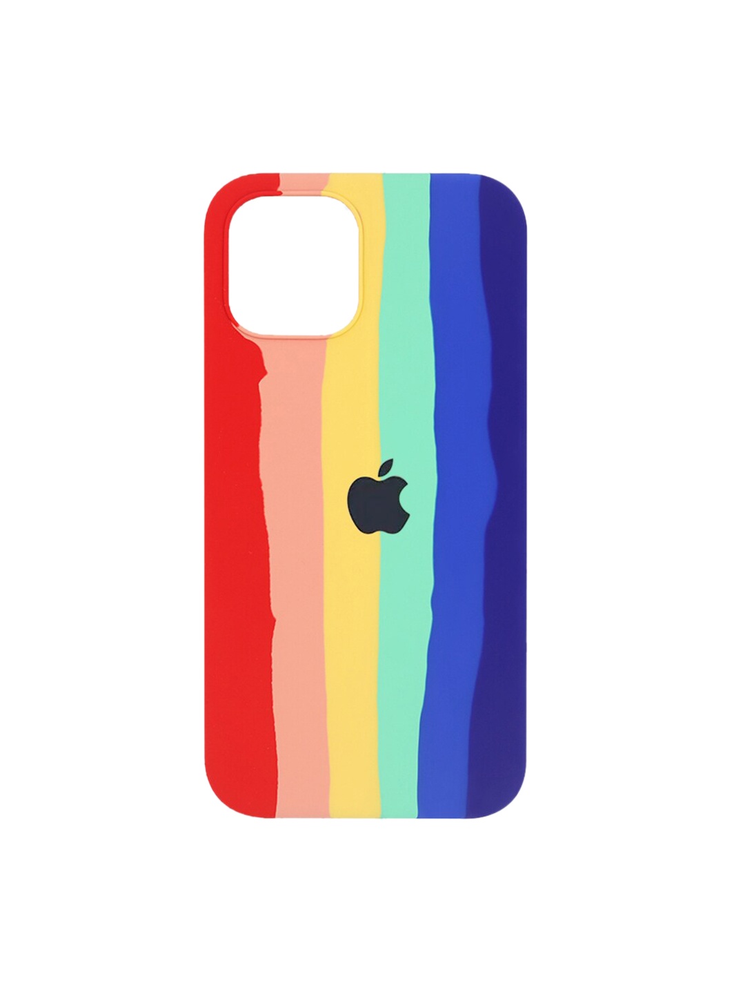

TREEMODA Mulitcolor Rainbow iPhone 12 Back Case, Multi