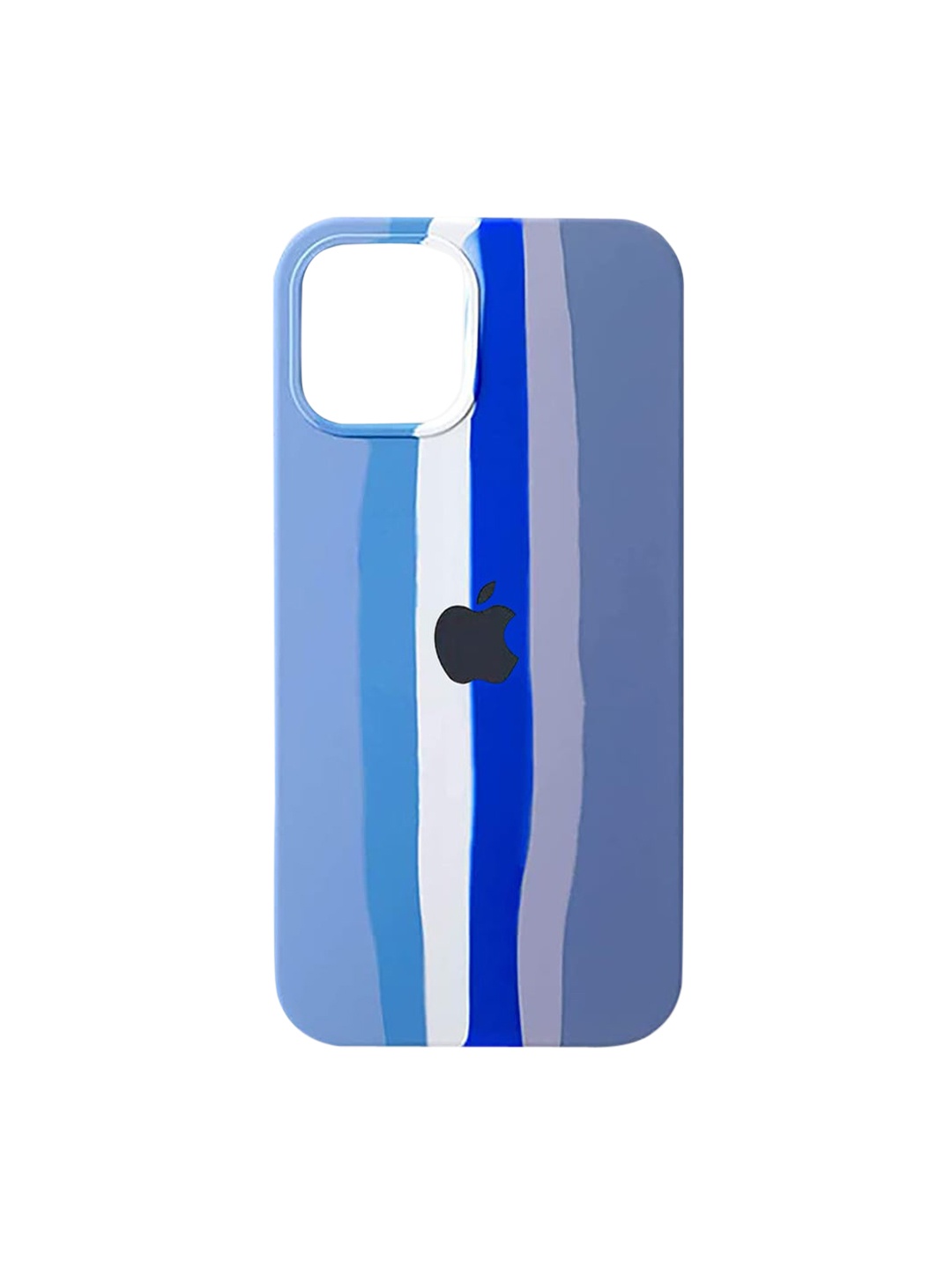 

TREEMODA Blue & White Apple iPhone 12 Pro Back Case