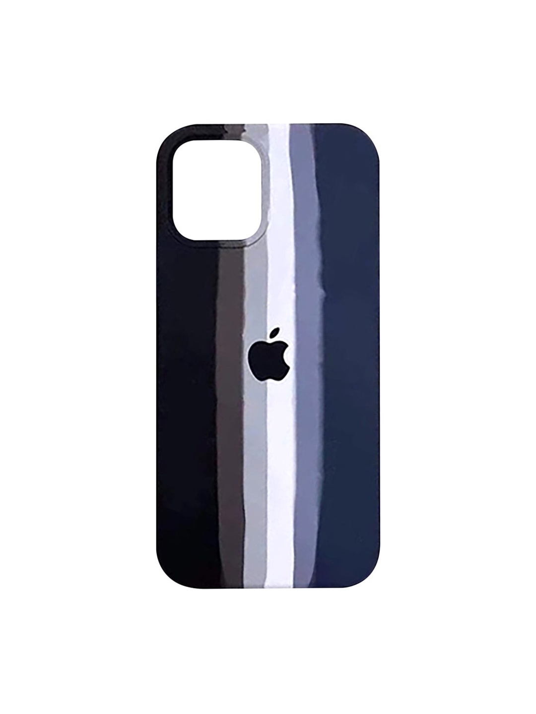 

TREEMODA Black & Blue iPhone 12 Back Case