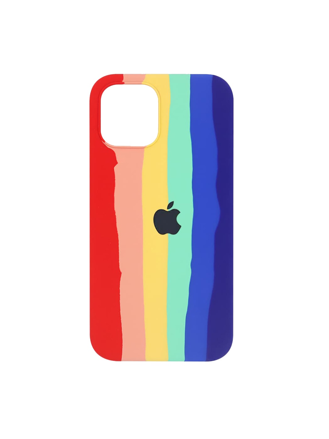 

TREEMODA Multicoloured Printed Silicone Apple iPhone 11 Back Case, Multi