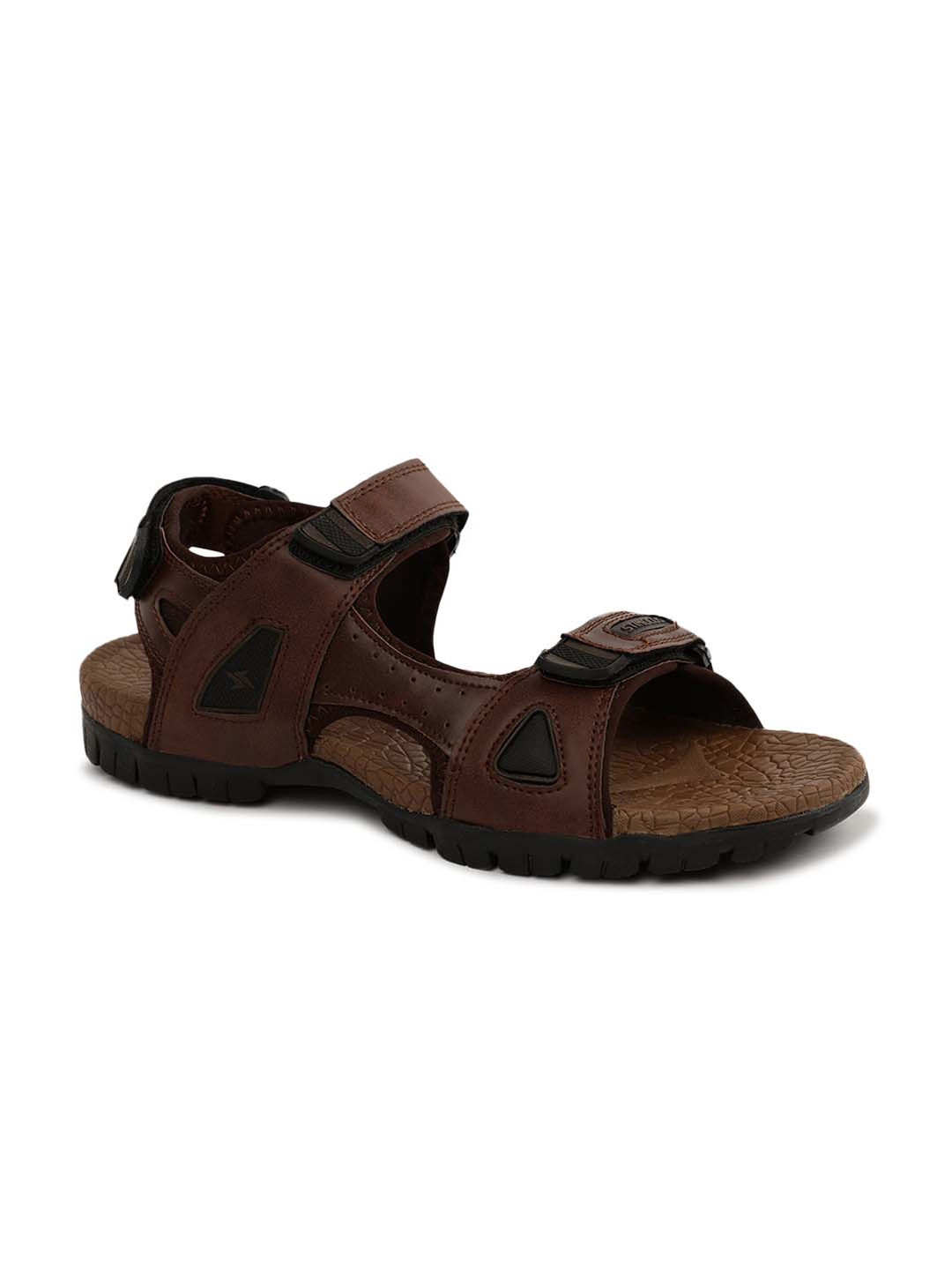 

Paragon Men Brown Sports Sandals