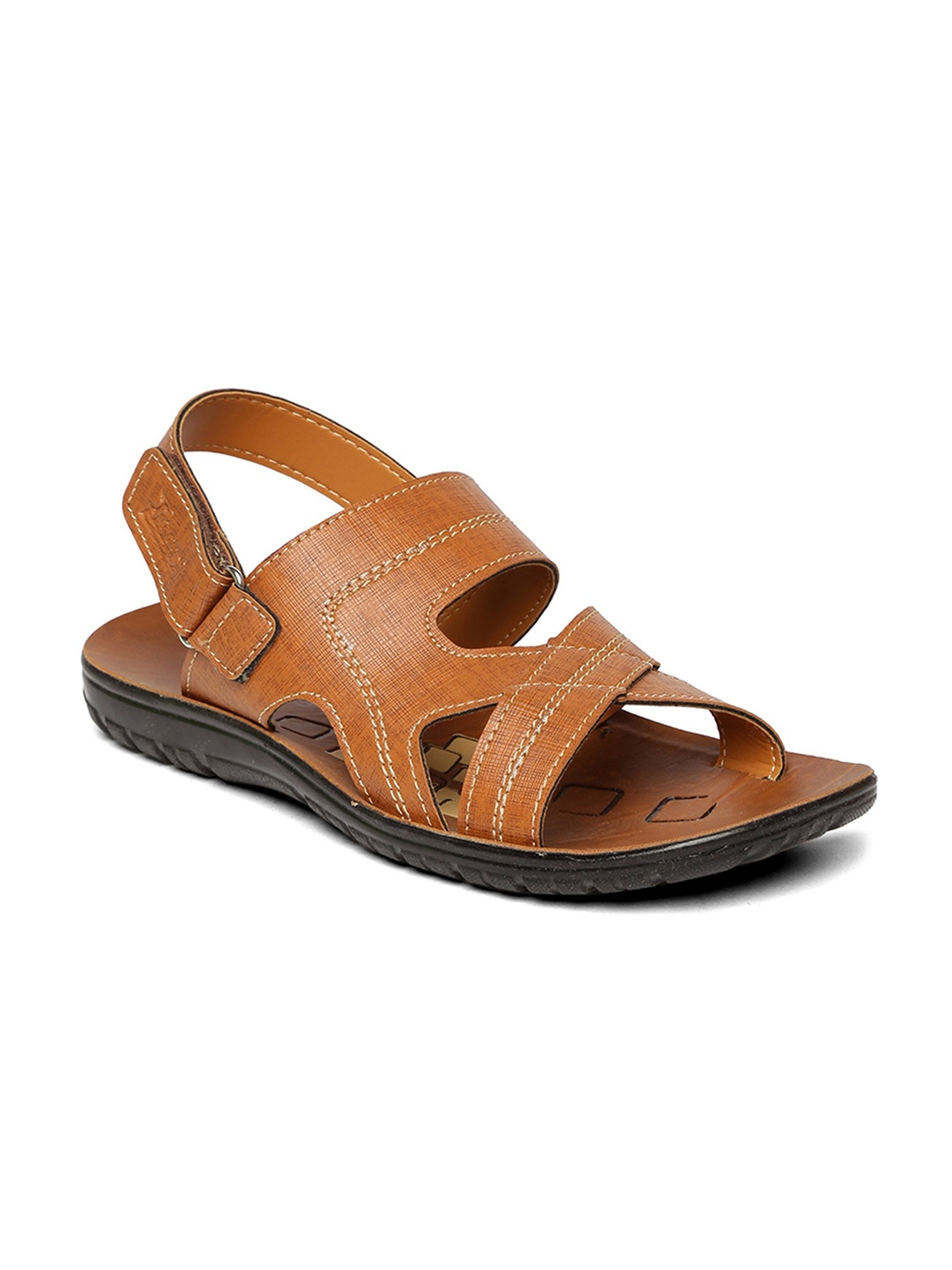 

Paragon Men Brown Comfort Sandals