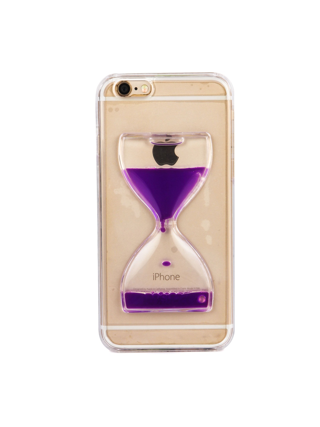 

Instabuyz Transparent & Purple Solid iPhone 6 Back Case