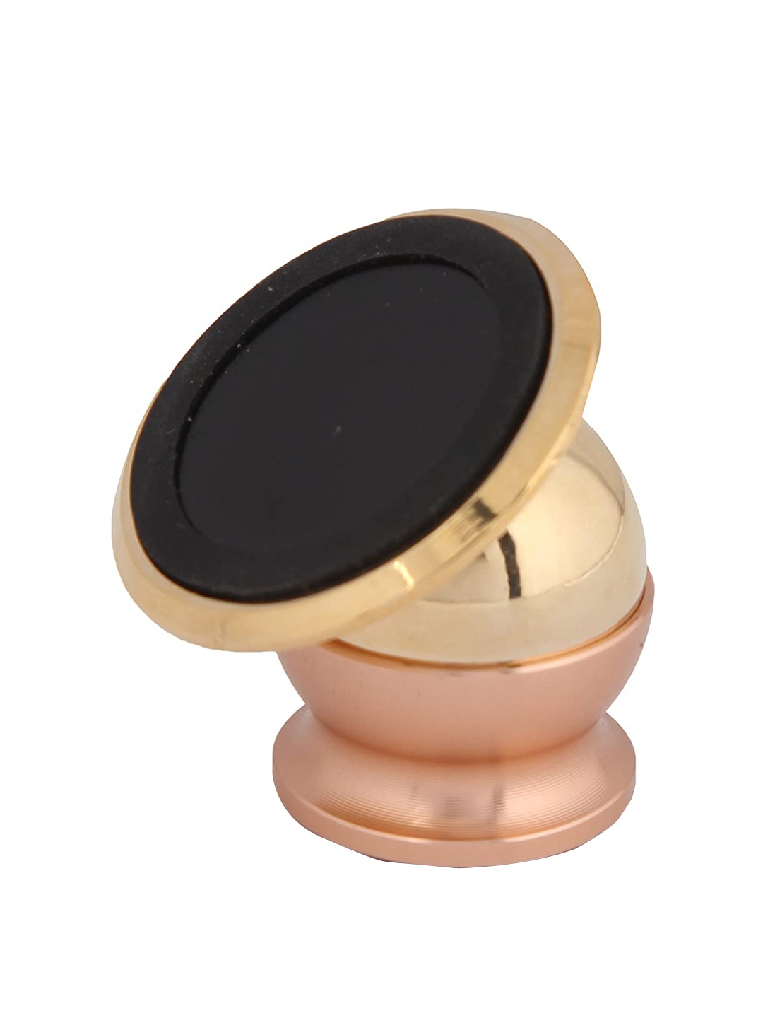 

Instabuyz Gold-Toned Solid Metal Car Mobile Holder