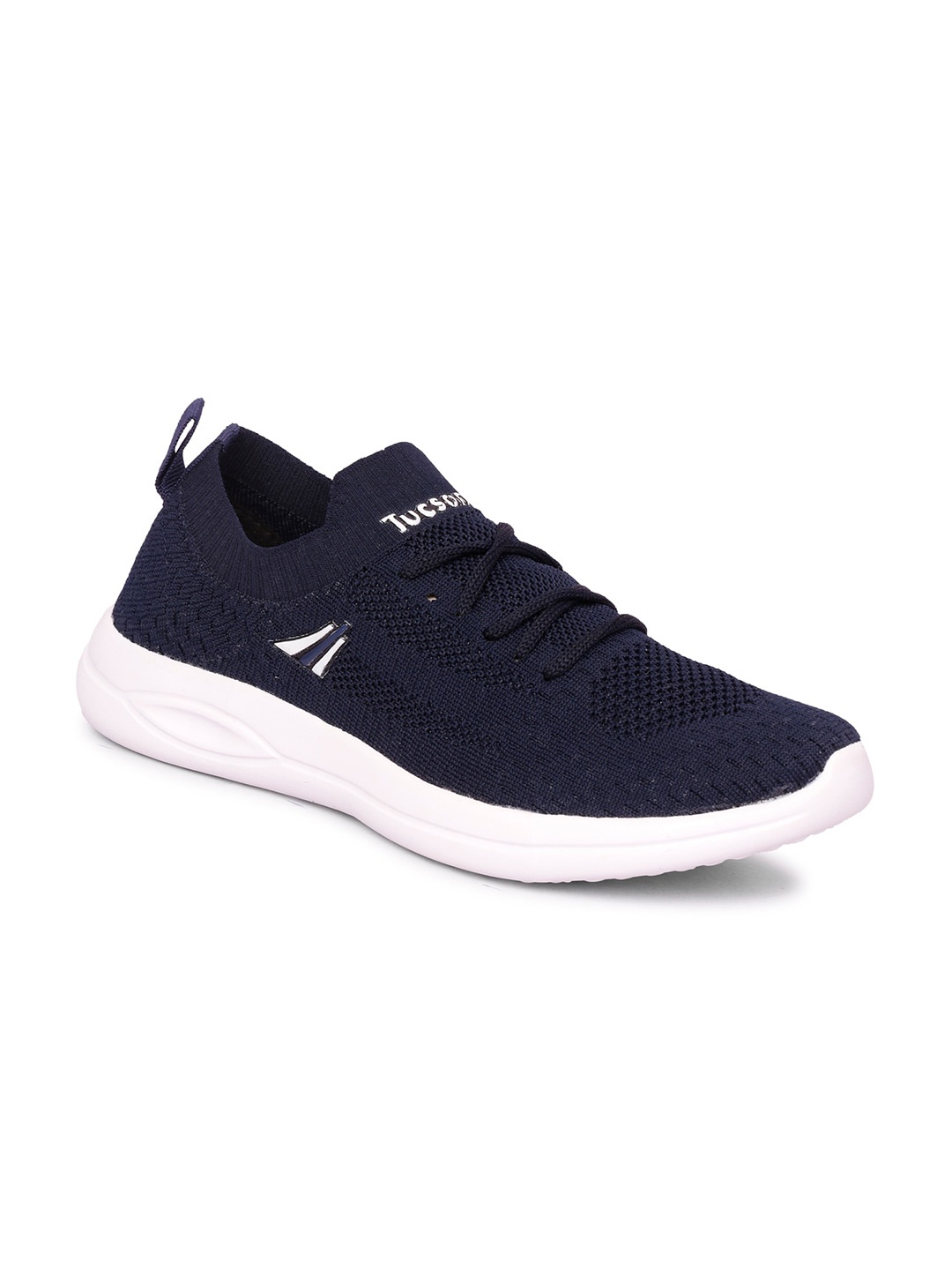 

Tucson Men Navy Blue Mesh Running Shoes