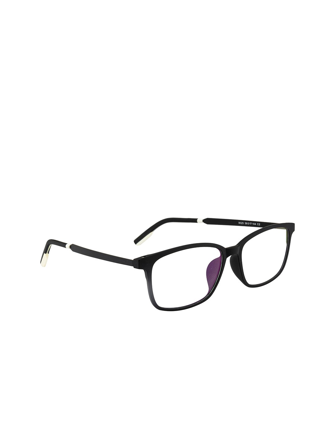 

Ted Smith Unisex Black Full Rim Wayfarer Frames