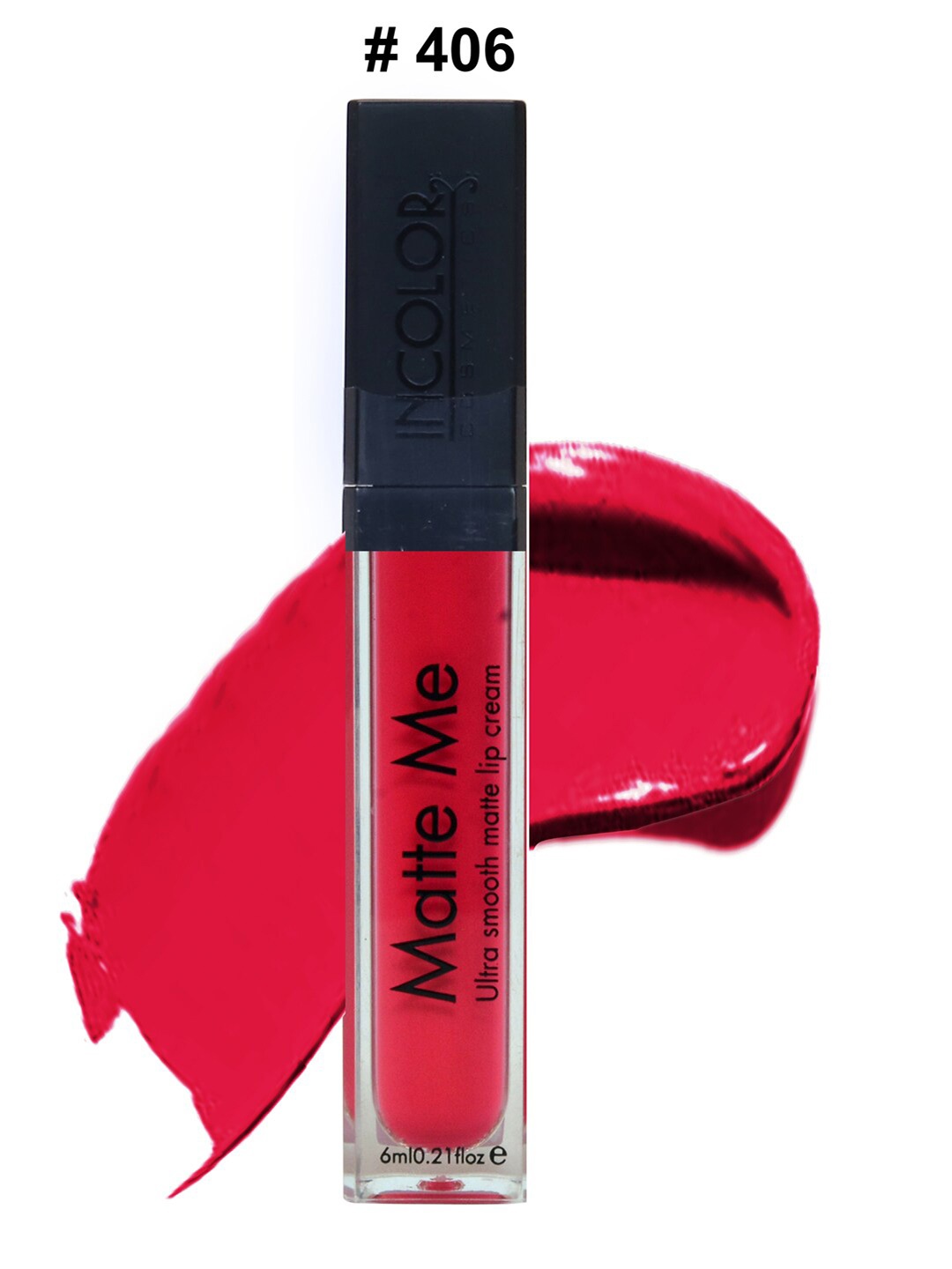 

INCOLOR Pink Matte Lip Gloss - 406