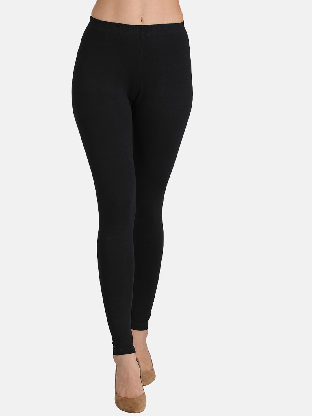 

GROVERSONS Paris Beauty Women Black Ankle-Length Leggings